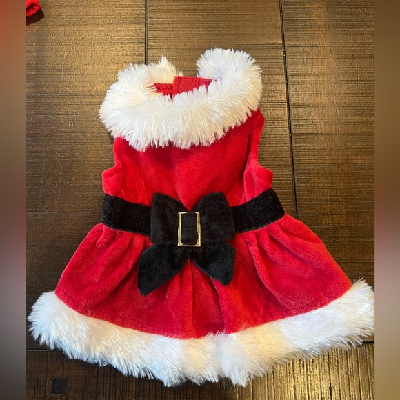 Set of 3 Xs Christmas dog outfits - Picture 4 of 5